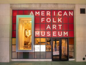 American Folk Art Museum's Enterance